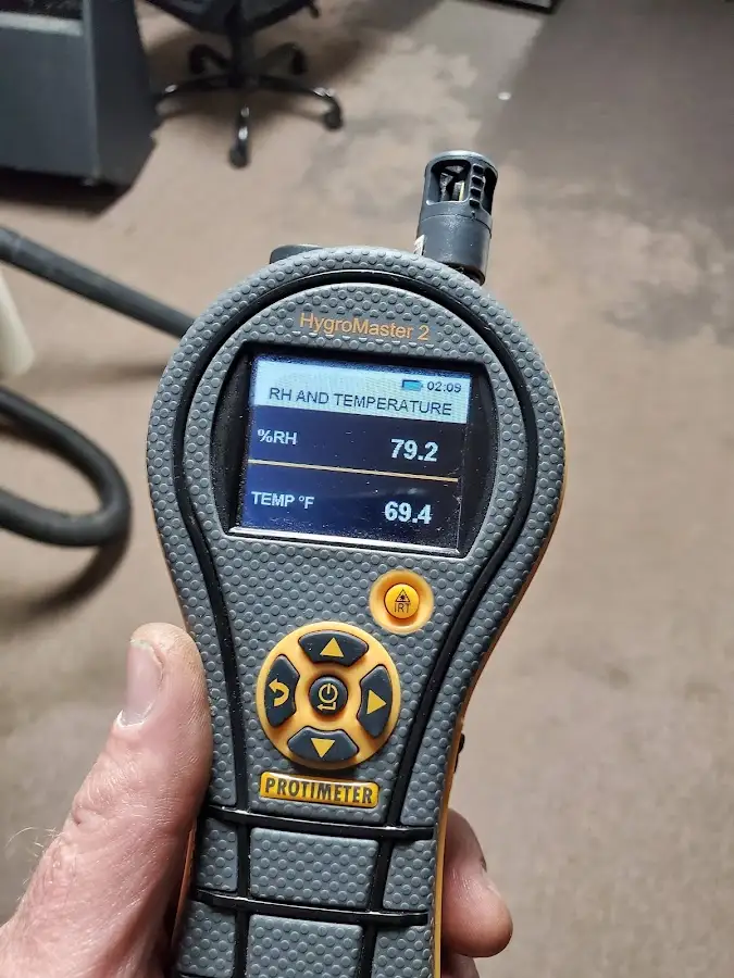 Moisture meter humidity assessment for Fire & Smoke Damage Restoration in Stewartville